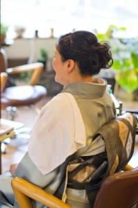 卒業式袴ヘアーメイク｜青葉区、藤が丘、美容室、フラップヘアー